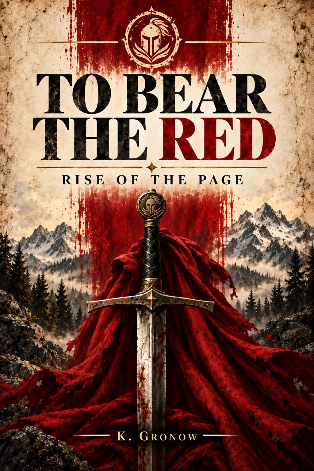 Cover of To Bear the Red, Book One: Rise of the Page